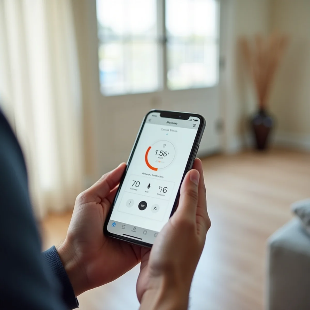 Remote thermostat monitoring of a seasonal Florida home from up north