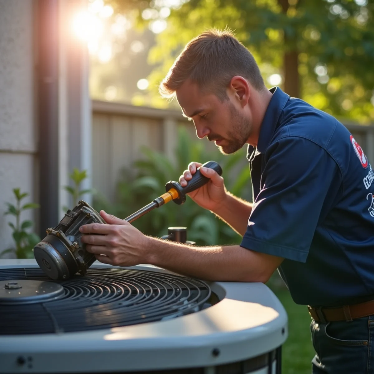 Urgent AC repair at a Stuart, FL home in summer heat
