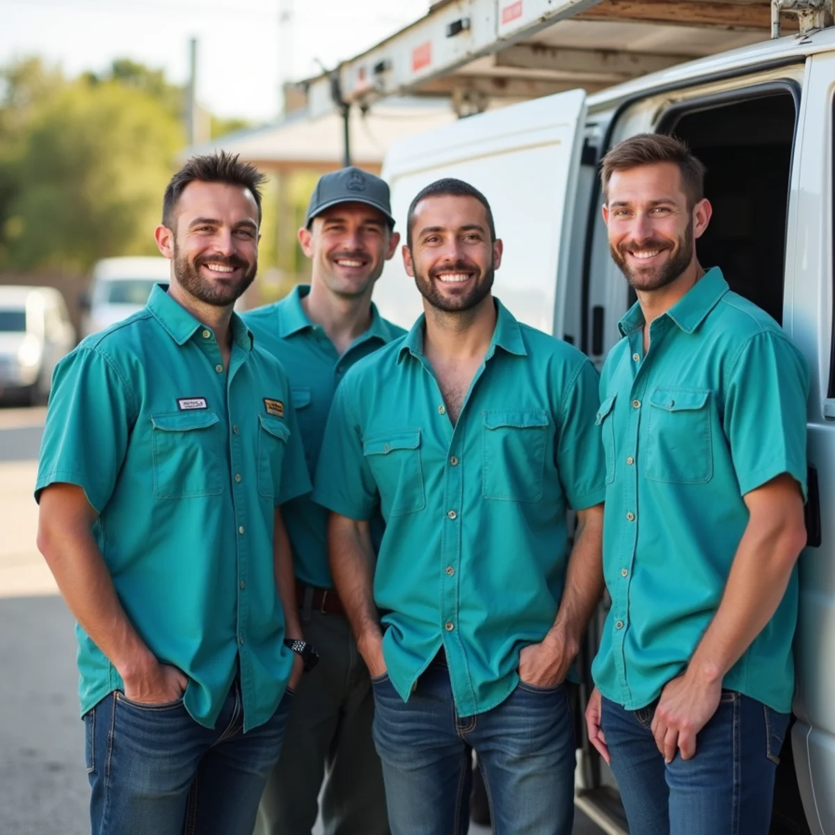 The HVAC Stuart FL team at our shop on SE Dixie Hwy in Stuart