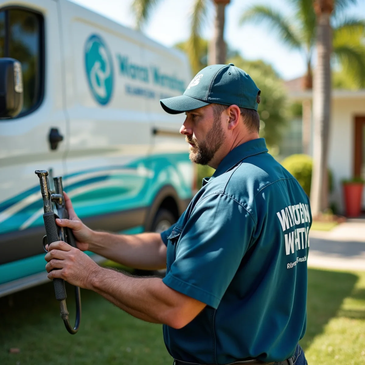 HVAC service at an acreage estate property in Jupiter Farms, FL