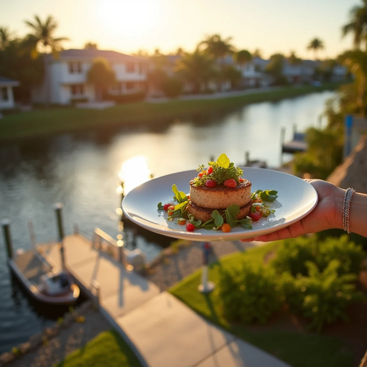 Riverfront homes in North River Shores near Stuart, FL